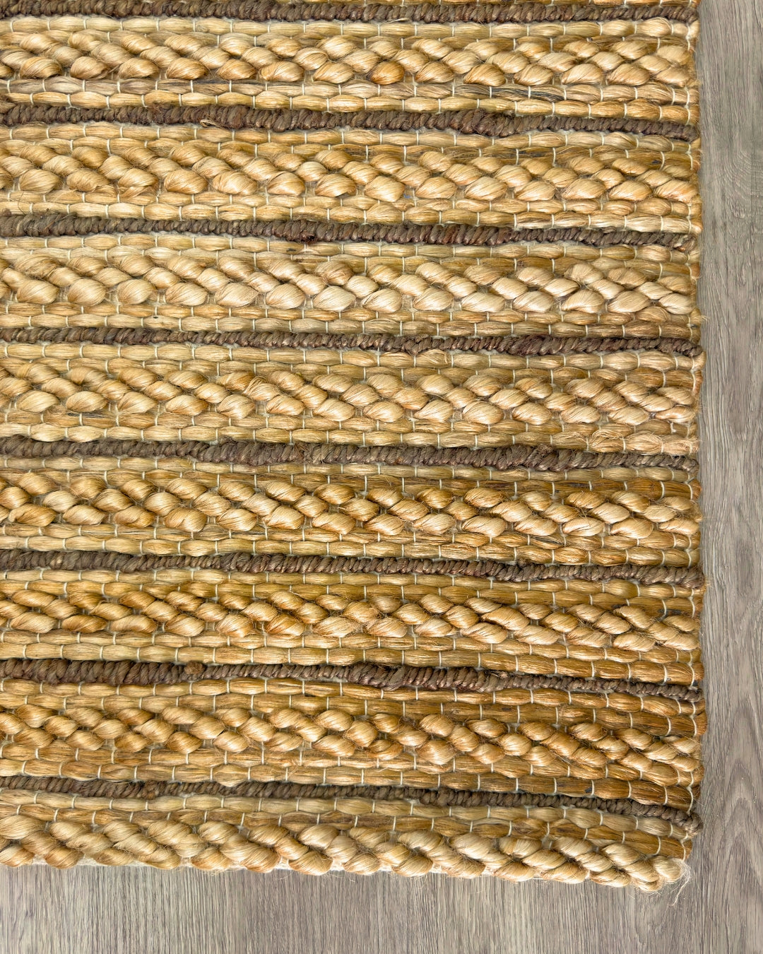 Jute Stripe Natural