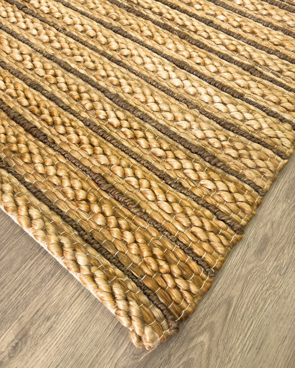 Jute Stripe Natural