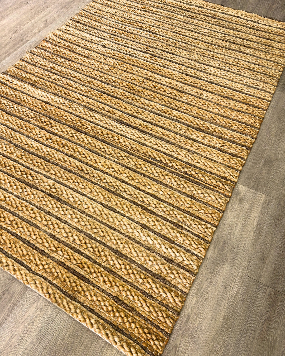 Jute Stripe Natural