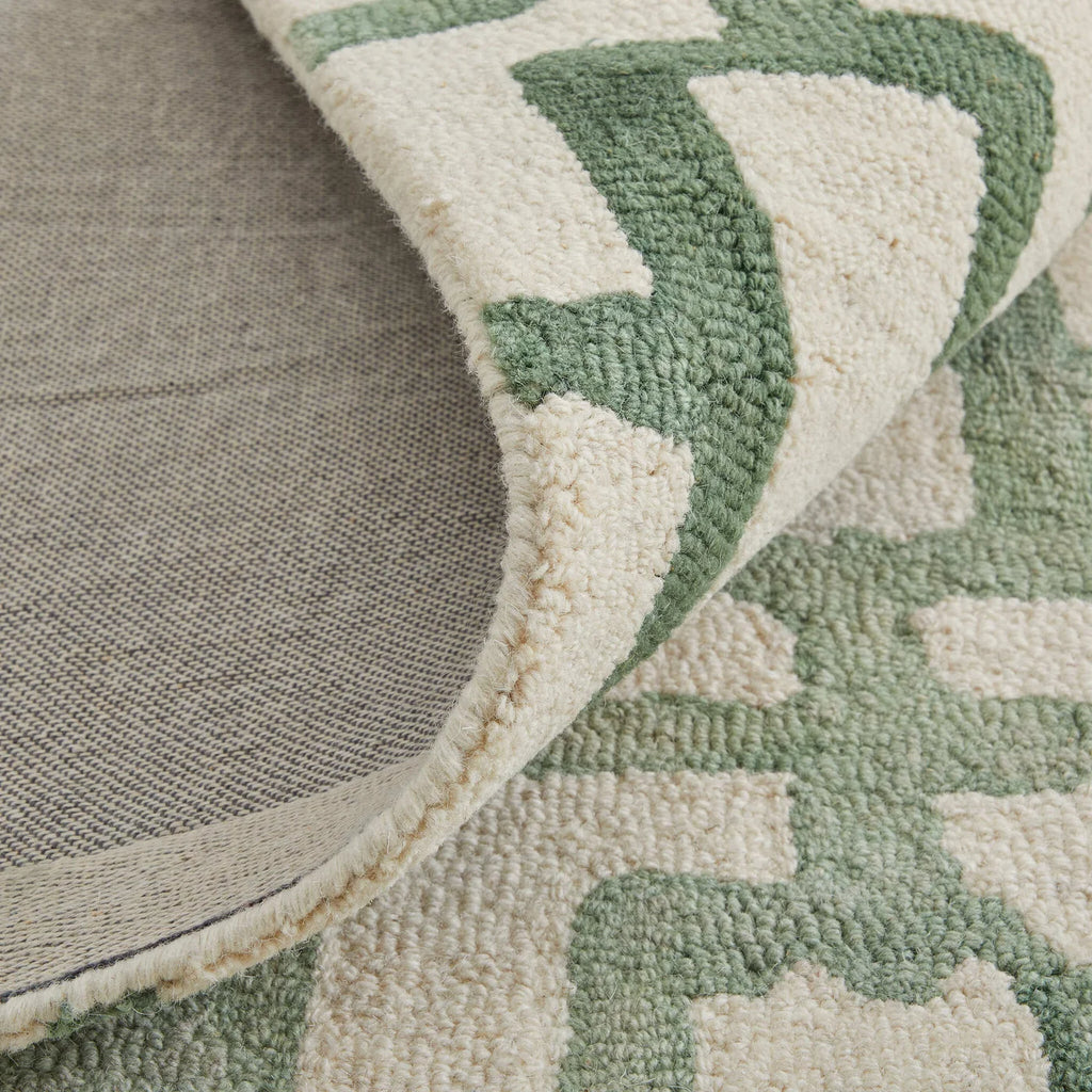 LORRAIN 8919F IN GREEN-IVORY