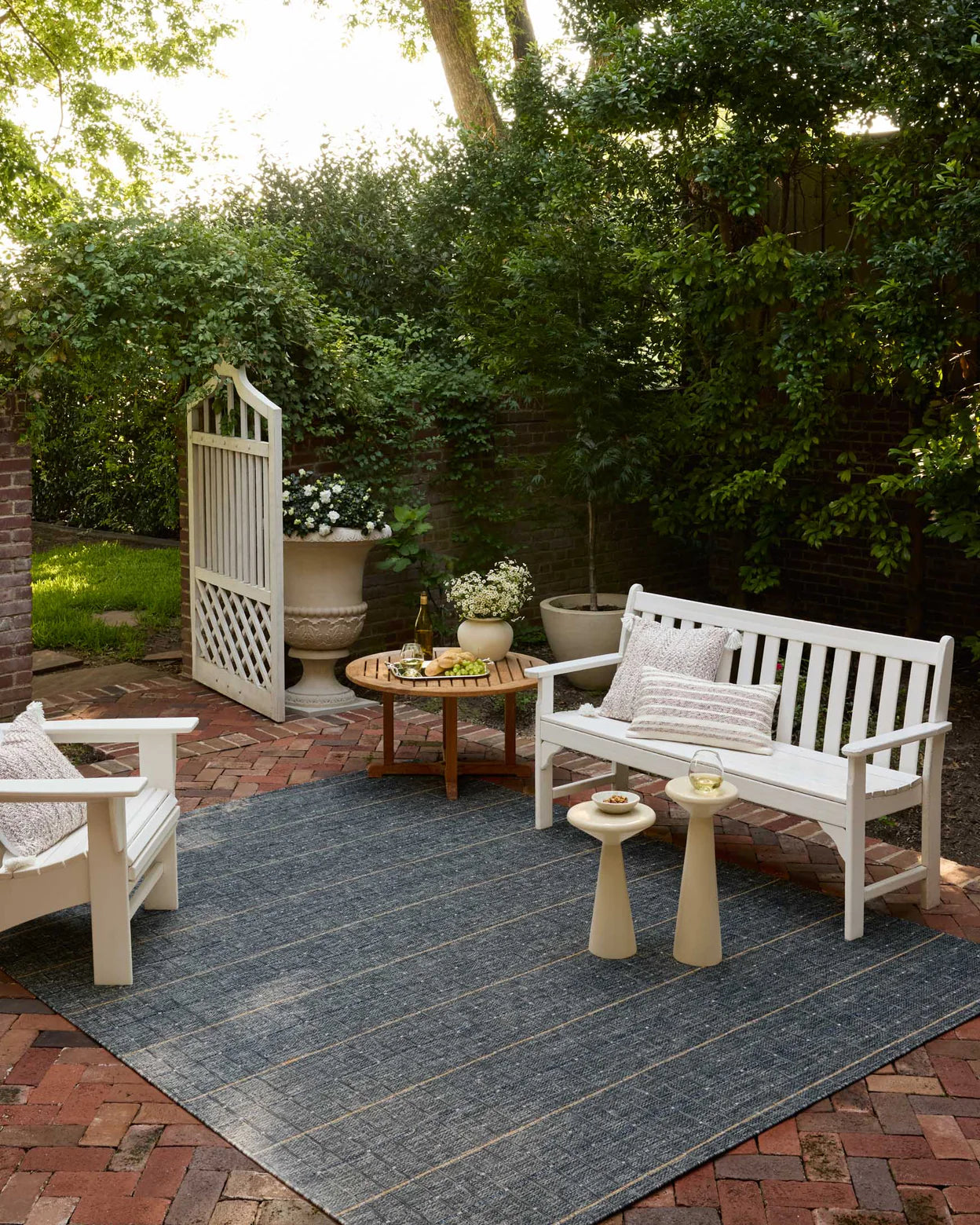 Birch 02 Sky / Wheat