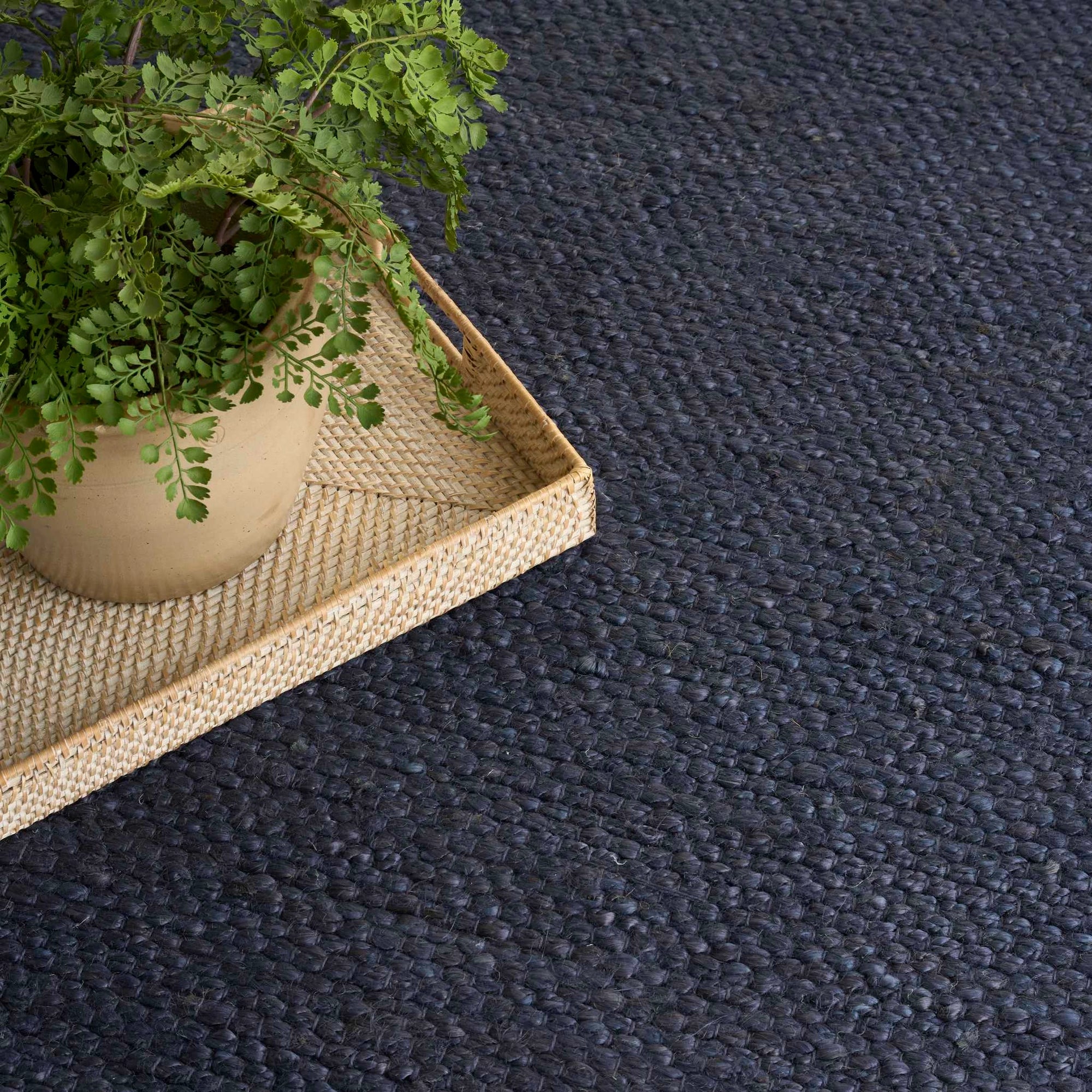 Natural Jute Navy